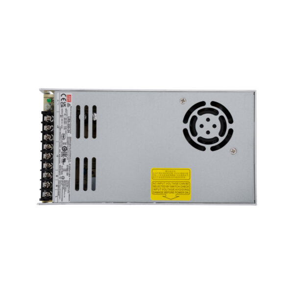 GloboStar® LRS-350-24 61531 MEANWELL Ρυθμιζόμενο Μεταλλικό Τροφοδοτικό PELV για Προϊόντα LED 350W 14.6A - AC 220-240V σε DC 24V - Ρυθμιζόμενο από 21.6VDC έως 28.8VDC - IP20 Μ21.5 x Π11.5 x Υ3cm - 3 Years Warranty - Image 5