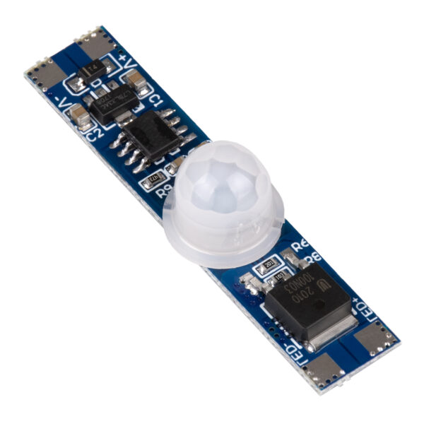 GloboStar® SENSOR-PROFILE 70697 Mini PIR Ανιχνευτής-Αισθητήρας Κίνησης Modular για Προφίλ Αλουμινίου - DC 5-24V 1 x 6A 144W - Max 6A 144W - IP20 - Γωνία Ανίχνευσης 180° & Απόσταση Ανίχνευσης 3 Μέτρα με 30 Sec Χρόνο Αναμονής -  Μ4.9 x Π1 x Υ1.2cm - 2 Χρόνια Εγγύηση