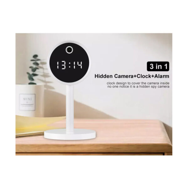 GloboStar® 86007 Rechargeable Table Camera WiFi HD 1080P 160° 1500mAh Two Way Audio Motion Detection & Digital Clock - Επαναφορτιζόμενη Επιτραπέζια Κάμερα WiFi HD 1080P 160° 1500mAh Διπλή Κατέυθυνση Ομιλίας Ανιχνευτή Κίνησης & Ψηφιακό Ρολόι - Ροζ - Image 17