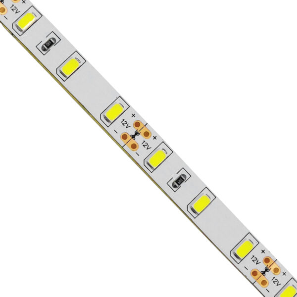 GloboStar® 70030 Ταινία LED SMD 5730 5m 20W/m 60LED/m 2600lm/m 120° DC 12V IP20 Ψυχρό Λευκό 6000K - 5 Χρόνια Εγγύηση - Image 2