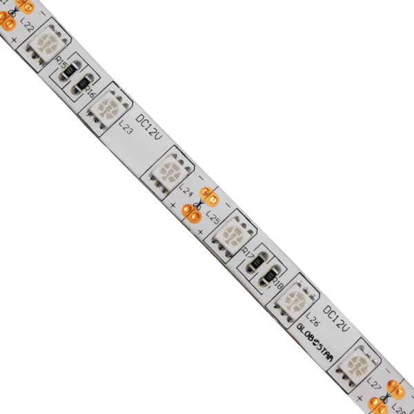 GloboStar® 70126 Ταινία LED SMD 5050 5m 14.4W/m 60LED/m 1454lm/m 120° DC 12V Αδιάβροχη IP65 Μπλε - 5 Χρόνια Εγγύηση - Image 2