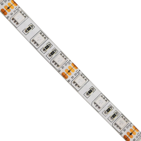 GloboStar® 70129 Ταινία LED SMD 5050 5m 14.4W/m 60LED/m 1454lm/m 120° DC 12V Αδιάβροχη IP65 RGB - 5 Χρόνια Εγγύηση - Image 2