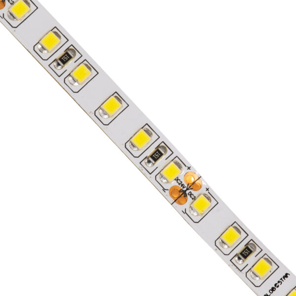 GloboStar® 70231 Ταινία LED SMD 2835 5m 8W/m 120LED/m 1256 lm/m 120° DC 24V IP20 Φυσικό Λευκό 4500K - 5 Χρόνια Εγγύηση - Image 2