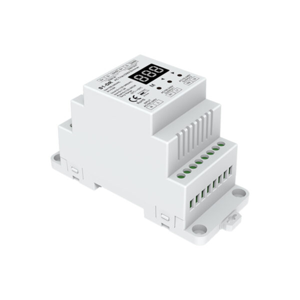 GloboStar® 70670 S1-DR SKYDANCE AC Triac DMX Dimmer Din Rail Ράγας 2 Καναλιών AC 100-240V 2 x 1.5A 360W - Max 3A 720W - IP20 DMX512 Μ11.5 x Π5 x Υ6.5cm - 5 Years Warranty - Image 5