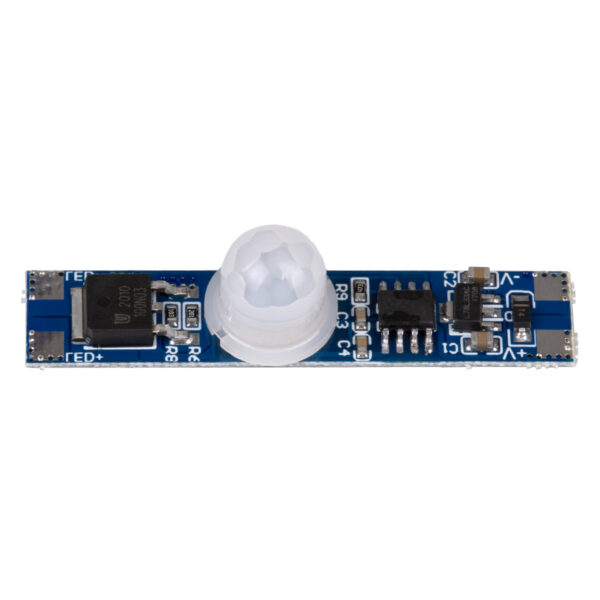 GloboStar® SENSOR-PROFILE 70697 Mini PIR Ανιχνευτής-Αισθητήρας Κίνησης Modular για Προφίλ Αλουμινίου - DC 5-24V 1 x 6A 144W - Max 6A 144W - IP20 - Γωνία Ανίχνευσης 180° & Απόσταση Ανίχνευσης 3 Μέτρα με 30 Sec Χρόνο Αναμονής -  Μ4.9 x Π1 x Υ1.2cm - 2 Χρόνια Εγγύηση - Image 2