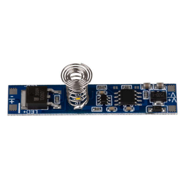 GloboStar® SENSOR-PROFILE 70699 Mini Αισθητήρας-Διακόπτης Αφής Modular για Προφίλ Αλουμινίου - DC 5-24V 1 x 8A 192W - Max 8A 192W - IP20 - Μ4.7 x Π1 x Υ1cm - 2 Χρόνια Εγγύηση - Image 2