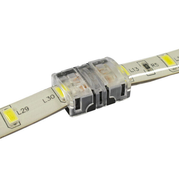 GloboStar® 70719 Αδιάβροχος Ταχυσύνδεσμος Ένωσης IP65 - Strip To Strip Connector για Ένωση 2 x Μονόχρωμες Αδιάβροχες Ταινίες LED Πλάτους 10mm - Image 3