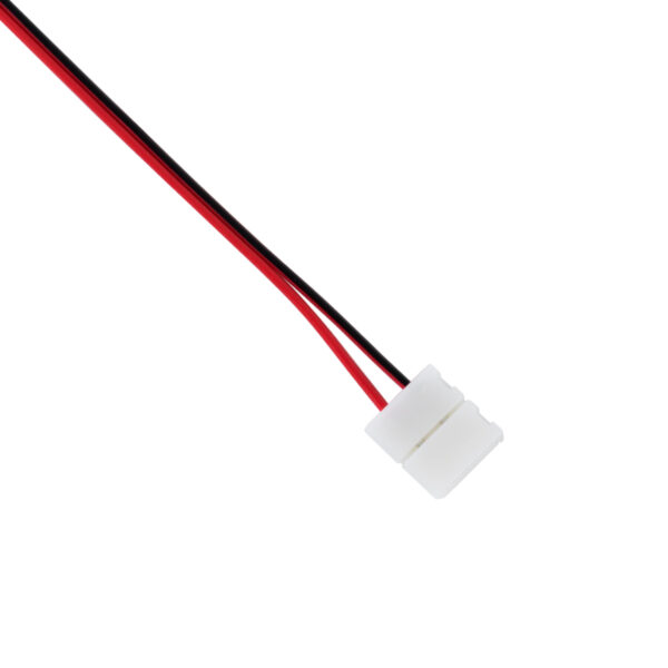 GloboStar® 70729 Μονός Connector Ατερμάτιστος με 15cm Καλώδιο για Όλες τις Μονόχρωμες Ταινίες LED 10mm - Image 2