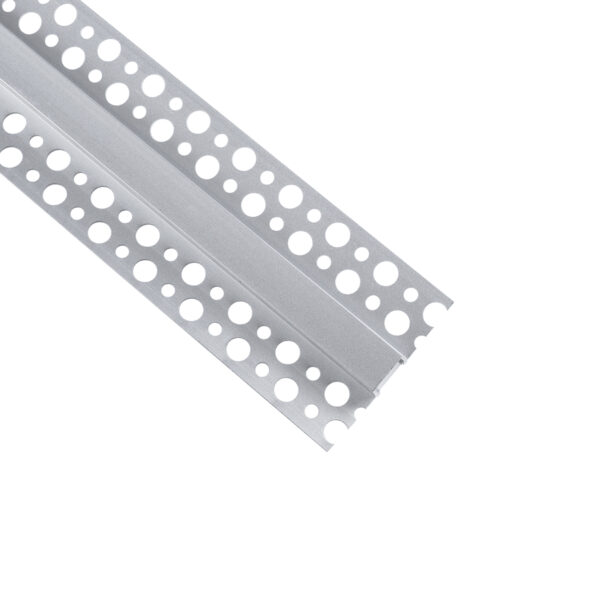 GloboStar® PLASTERBOARD-PROFILE 70838-1M Προφίλ Αλουμινίου - Βάση & Ψύκτρα Ταινίας LED με Λευκό Γαλακτερό Κάλυμμα - Χωνευτή Χρήση σε Γυψοσανίδα - Trimless - Πατητό Κάλυμμα - Ασημί - 1 Μέτρο - Μ100 x Π5.6 x Υ1.5cm - Image 4