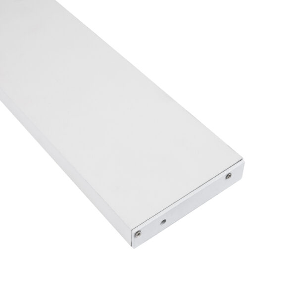 GloboStar® SKIRTINGBOARD-PROFILE 70851-3M Προφίλ Αλουμινίου - Βάση & Ψύκτρα Ταινίας LED με Λευκό Γαλακτερό Κάλυμμα - Επιφανειακή Χρήση για Περβάζι - Πατητό Κάλυμμα - Λευκό - 3 Μέτρα - Μ300 x Π1.6 x Υ8cm - Image 4