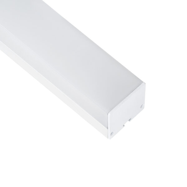 GloboStar® SURFACEPENDANT-PROFILE 70865-1M Προφίλ Αλουμινίου - Βάση & Ψύκτρα Ταινίας LED με Λευκό Γαλακτερό Κάλυμμα - Επιφανειακή & Κρεμαστή Χρήση - Πατητό Κάλυμμα - Λευκό - 1 Μέτρο - Μ100 x Π4.5 x Υ4.2cm - Image 3