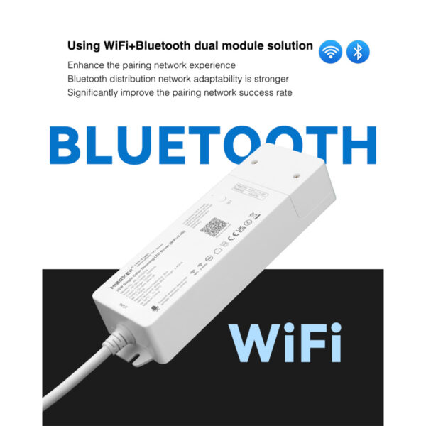 GloboStar® 71437 WL1-P75V24 Mi-BOXER DC Smart Wifi & RF 2.4Ghz & Push Dimming Power Supply Τροφοδοτικό SELV & Controller / Dimmer All in One AC100-240V σε DC 24V 1 x 3A 75W - Max 3A 75W - IP20 Μ19 x Π5.5 x Υ3.2cm - 5 Years Warranty - Image 8