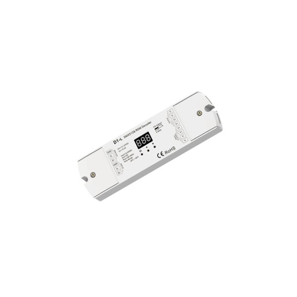 GloboStar® 71446 D1-L SKYDANCE DC DMX & RDM Dimmer High Speed Controller / Decoder 1 Καναλιού DC 12-24V 1 x 15.5A 360W - Max 15.5A 360W - IP20 Μ17 x Π5 x Υ2.5cm - 5 Years Warranty - Image 5