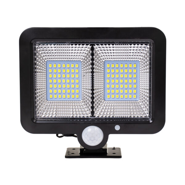 GloboStar® 71459 Αυτόνομος Ηλιακός Προβολέας LED SMD 10W 260lm με Ενσωματωμένη Μπαταρία 1200mAh - Φωτοβολταϊκό Πάνελ με Αισθητήρα Ημέρας-Νύχτας - PIR Αισθητήρα Κίνησης Αδιάβροχο IP65 Ψυχρό Λευκό 6000K - Image 2