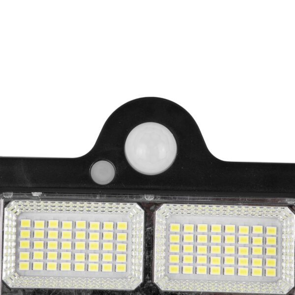 GloboStar® 71483 Αυτόνομος Ηλιακός Προβολέας LED SMD 20W 1500lm με Ενσωματωμένη Μπαταρία 2400mAh - Φωτοβολταϊκό Πάνελ με Αισθητήρα Ημέρας-Νύχτας - PIR Αισθητήρα Κίνησης και Ασύρματο Χειριστήριο IR Αδιάβροχο IP65 Ψυχρό Λευκό 6000K - Image 6