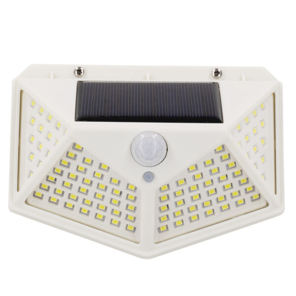 GloboStar® 71498 Αυτόνομο Ηλιακό Φωτιστικό LED SMD 10W 1000lm με Ενσωματωμένη Μπαταρία 1200mAh - Φωτοβολταϊκό Πάνελ με Αισθητήρα Ημέρας-Νύχτας και PIR Αισθητήρα Κίνησης Αδιάβροχο IP65 Ψυχρό Λευκό 6000K - Image 5