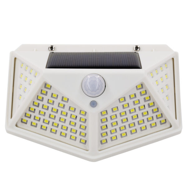 GloboStar® 71498 Αυτόνομο Ηλιακό Φωτιστικό LED SMD 10W 1000lm με Ενσωματωμένη Μπαταρία 1200mAh - Φωτοβολταϊκό Πάνελ με Αισθητήρα Ημέρας-Νύχτας και PIR Αισθητήρα Κίνησης Αδιάβροχο IP65 Ψυχρό Λευκό 6000K - Image 6