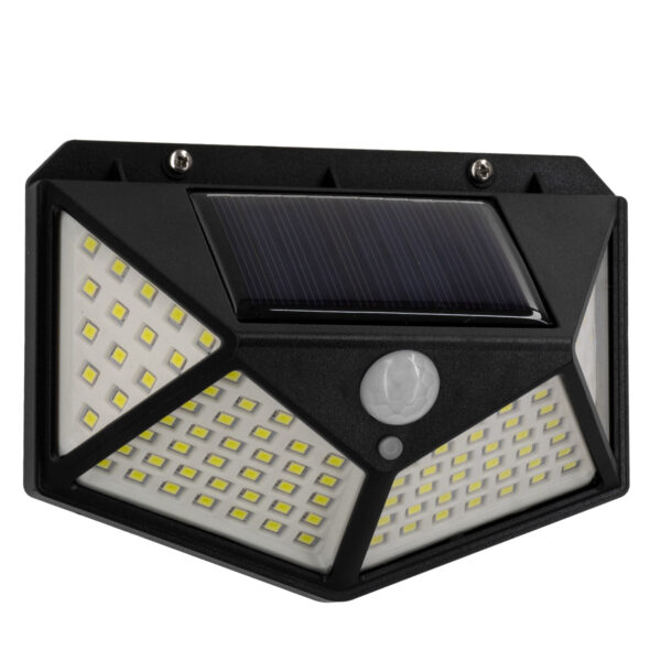 GloboStar® 71499 Αυτόνομο Ηλιακό Φωτιστικό LED SMD 10W 1000lm με Ενσωματωμένη Μπαταρία 1200mAh - Φωτοβολταϊκό Πάνελ με Αισθητήρα Ημέρας-Νύχτας και PIR Αισθητήρα Κίνησης Αδιάβροχο IP65 Ψυχρό Λευκό 6000K - Image 3