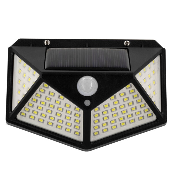 GloboStar® 71499 Αυτόνομο Ηλιακό Φωτιστικό LED SMD 10W 1000lm με Ενσωματωμένη Μπαταρία 1200mAh - Φωτοβολταϊκό Πάνελ με Αισθητήρα Ημέρας-Νύχτας και PIR Αισθητήρα Κίνησης Αδιάβροχο IP65 Ψυχρό Λευκό 6000K - Image 5