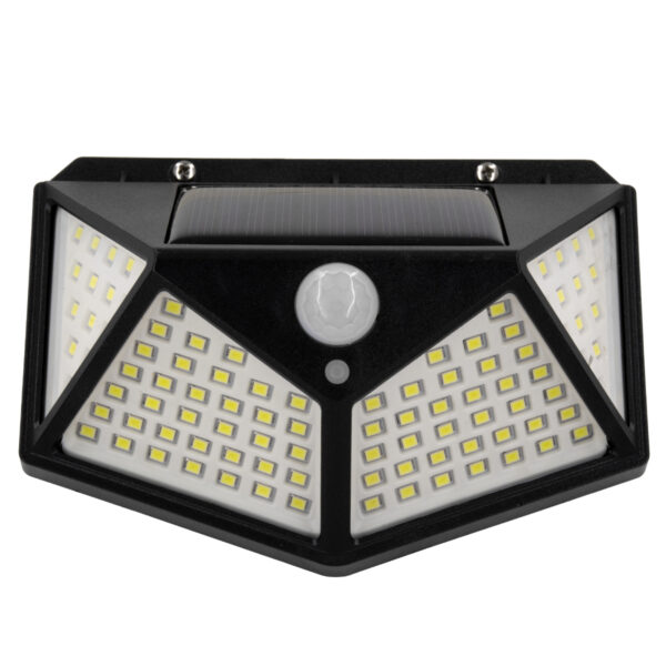 GloboStar® 71499 Αυτόνομο Ηλιακό Φωτιστικό LED SMD 10W 1000lm με Ενσωματωμένη Μπαταρία 1200mAh - Φωτοβολταϊκό Πάνελ με Αισθητήρα Ημέρας-Νύχτας και PIR Αισθητήρα Κίνησης Αδιάβροχο IP65 Ψυχρό Λευκό 6000K - Image 6