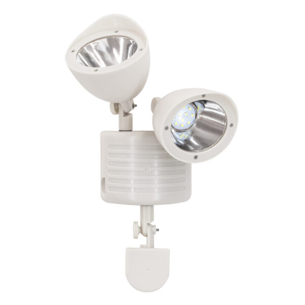 GloboStar® 71508 Λευκό Αυτόνομο Ηλιακό Φωτιστικό LED SMD 10W 150lm με Ενσωματωμένη Μπαταρία 1200mAh - Φωτοβολταϊκό Πάνελ με Αισθητήρα Ημέρας-Νύχτας και PIR Αισθητήρα Κίνησης Αδιάβροχο IP54 Ψυχρό Λευκό 6000K - Image 7