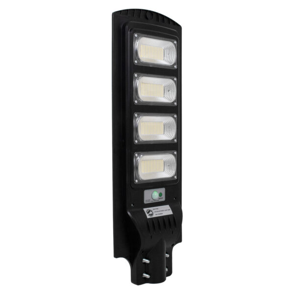 GloboStar® 71553 Αυτόνομο Ηλιακό Φωτιστικό Δρόμου Street Light LED SMD 200W 16000lm με Ενσωματωμένη Μπαταρία Li-ion 12000mAh - Φωτοβολταϊκό Πάνελ με Αισθητήρα Ημέρας-Νύχτας PIR Αισθητήρα Κίνησης Αδιάβροχο IP65 Ψυχρό Λευκό 6000K - Image 5