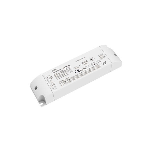 GloboStar® 73134 TE-25A SKYDANCE AC Triac Dimmable Constant Current LED Driver 1 Κανάλι AC 200-240V 1 x 0.22A 25W - Max 0.22A 25W - IP20  Μ17.5 x Π4.4 x Υ3cm - 5 Χρόνια Εγγύηση - Image 5