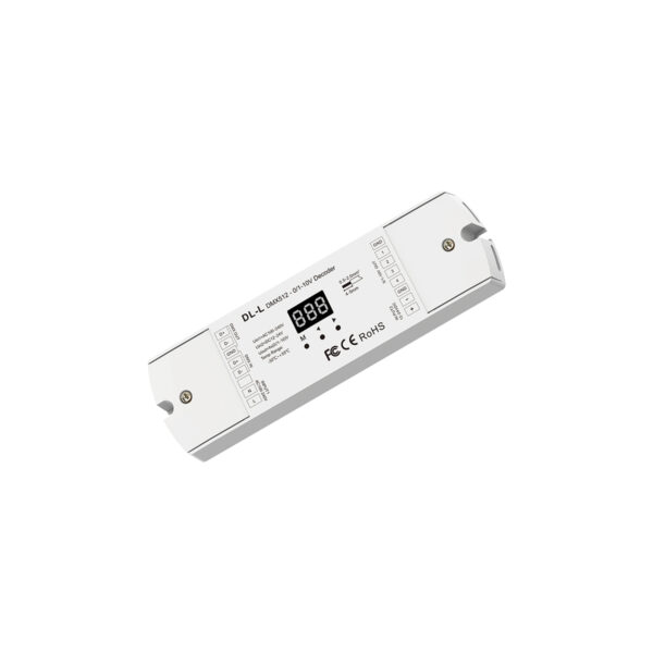 GloboStar® 73140 DL-L SKYDANCE AC DMX512 to 0/1-10V Converter / Decoder 4 Καναλιών - 2 Inputs DC 12-24V ή AC 100-240V - IP20  Μ17 x Π5 x Υ2.5cm - 5 Χρόνια Εγγύηση - Image 5