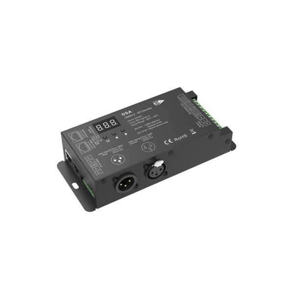 GloboStar® 73141 DSA SKYDANCE DC RF 2.4Ghz DMX512 to SPI Decoder DC 5-24V - IP20 Π16.5 x Π7 x Υ3.7cm - 5 Χρόνια Εγγύηση - Image 6