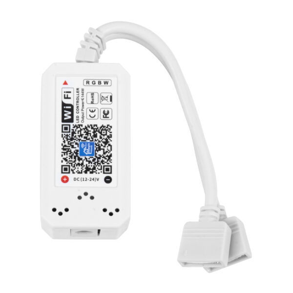 GloboStar® 73404 Ασύρματος Smart Home Wi-Fi LED RGBW Controller με 2 Εξόδους RGBW και Χειριστήριο 2.4Ghz RF DC 12V Max 144W - DC 24V Max 288W - Image 2