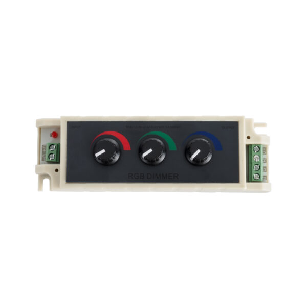 GloboStar® 73419 DC RGB Dimmer Controller 3 Καναλιών DC 12V 3 x 9A 144W - Max 27A 144W - IP20 Μ13 x Π4 x Υ4.5cm - 3 Χρόνια Εγγύηση - Image 2