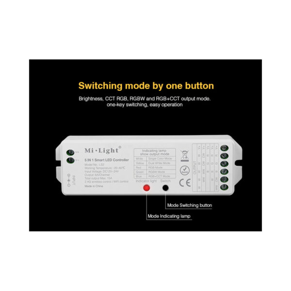 GloboStar® 73423 WL-Box1 Mi-BOXER Smart Bridge Gateway RF 2.4GHz to WiFi IEEE 802.11b/g/n DC 5V 500mA - IP20 - Μ9 x Π6.6 x Υ15cm - 5 Years Warranty - Image 15