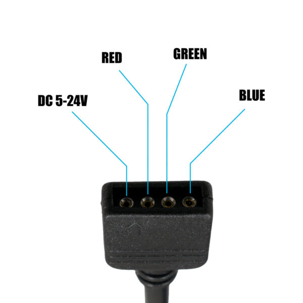 GloboStar® 73429 Ασύρματος LED RGB Controller με Χειριστήριο RF 2.4Ghz DC 5-24V Max 144W - Image 2