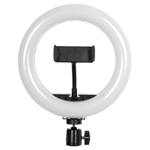 GloboStar® 75800 Professional Digital Ring Light Φ20cm LED SMD 20W 2000lm 180° DC 5V με Καλώδιο Τροφοδοσίας USB - Ενσωματωμένο Χειριστήριο Εναλλαγής Χρωμάτων & 1 Βάση Τηλεφώνου - Πολύχρωμο RGBW+WW Dimmable - Image 2