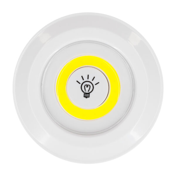 GloboStar® 79044 Φωτιστικά Νυκτός Μπαταρίας LED COB 6W 600lm με Timer & Ασύρματο Χειριστήριο RF - ΣΕΤ 3 Τεμαχίων Ψυχρό Λευκό 6000K - Image 4