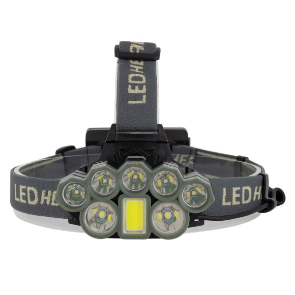 GloboStar® 79062 Φακός Κεφαλής Επαναφορτιζόμενος LED CREE XML2-T6 Chip 60 Watt 6000lm με 2 x 18650 Μπαταρίες 13600mAh Ψυχρό Λευκό 6000K - Image 5