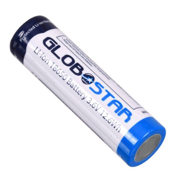 GloboStar® 79093 Επαναφορτιζόμενη Μπαταρία Λιθίου 18650 3600mAh Li-ion 3.6V 12.6Wh με Overcharge / Discharge Προστασία - Image 2