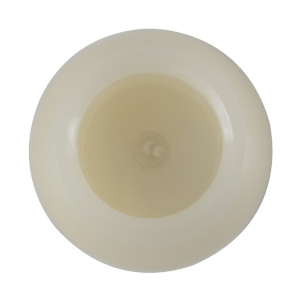 GloboStar® CANDLE 79548 ΣΕΤ 2 x Διακοσμητικά Realistic Κεράκια με LED Εφέ Κινούμενης Φλόγας - Μπαταρίας 12 x CR2032 Μπλε Μπεζ D6 x H5cm - Image 3