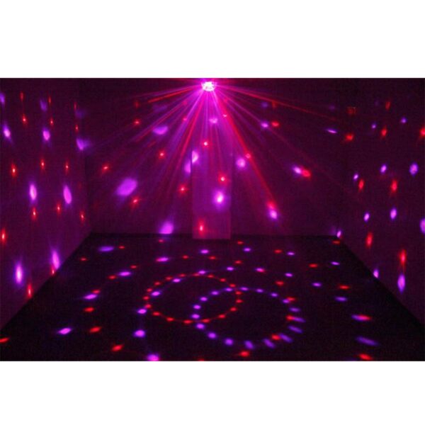 GloboStar® 79601-1 LED Party Disco Μπάλα με Περιστρεφόμενα Φωτορυθμικά Εφέ Πολύχρωμη RGB 15W με Sound Control Activated Εφέ και με Ασύρματο Χειριστήριο AC 230V IP20 Μ11 x Π8.6 x Υ13cm - Image 10