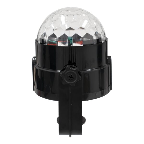 GloboStar® 79601-1 LED Party Disco Μπάλα με Περιστρεφόμενα Φωτορυθμικά Εφέ Πολύχρωμη RGB 15W με Sound Control Activated Εφέ και με Ασύρματο Χειριστήριο AC 230V IP20 Μ11 x Π8.6 x Υ13cm - Image 5