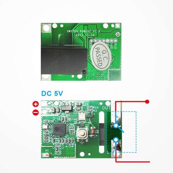 GloboStar® 80001 SONOFF RE5V1C-R2 - Wi-Fi Smart Switch 5V Inching/Selflock Relay Module - Image 9