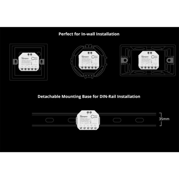 GloboStar® 80006 SONOFF DUALR3 - Wi-Fi Smart Switch Two Way Dual Relay & Power Measuring - 2 Output Channel - Image 21