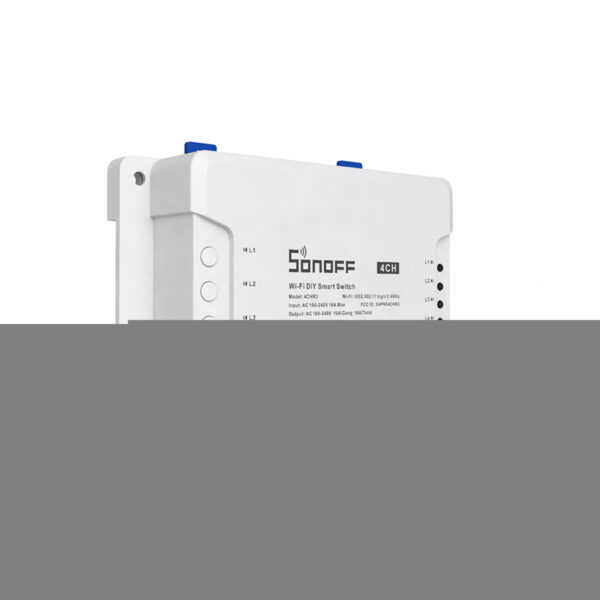 GloboStar® 80010 SONOFF 4CHR3 - Wi-Fi Smart Switch DIY Four Way 4 Gang - 4 Output Channel - Image 2