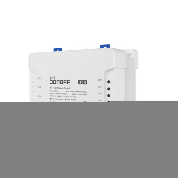 GloboStar® 80010 SONOFF 4CHR3 - Wi-Fi Smart Switch DIY Four Way 4 Gang - 4 Output Channel - Image 3