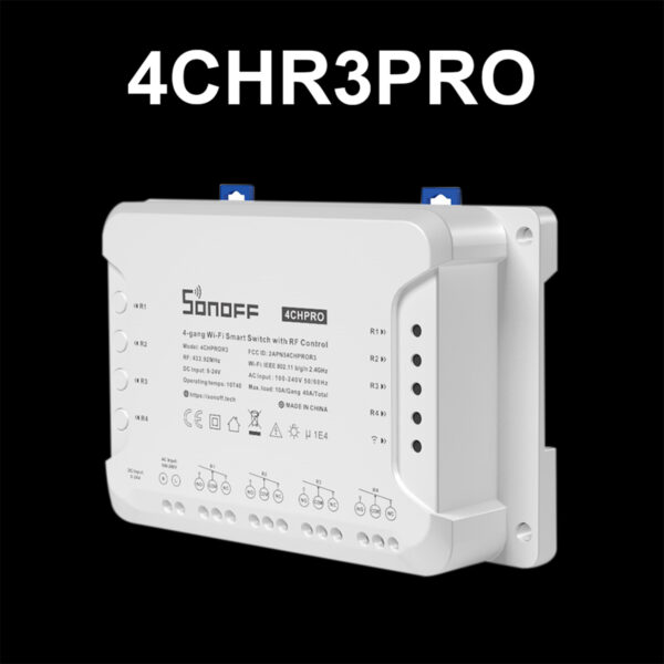 GloboStar® 80011 SONOFF 4CHPROR3 - Wi-Fi Smart Switch DIY Four Way 4 Gang & RF Control - 4 Output Channel - Image 6