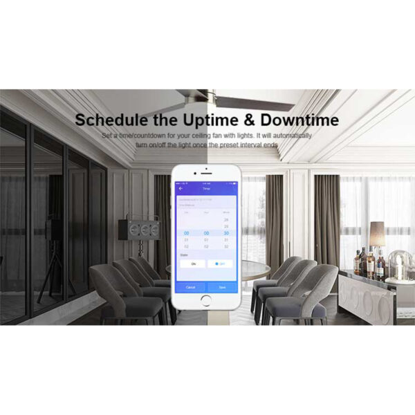 GloboStar® 80012 SONOFF iFan03-R2 - Wi-Fi Smart Switch Ceiling Fan & Light Controller - Image 11