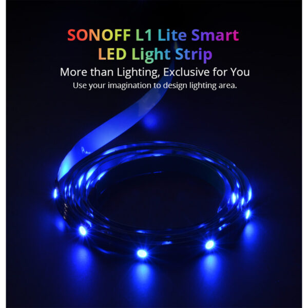 GloboStar® 80026 SONOFF L2-LITE-5M-EU-GR-R2 - Wi-Fi Smart RGB LED Light Strip SET 5M - Image 6