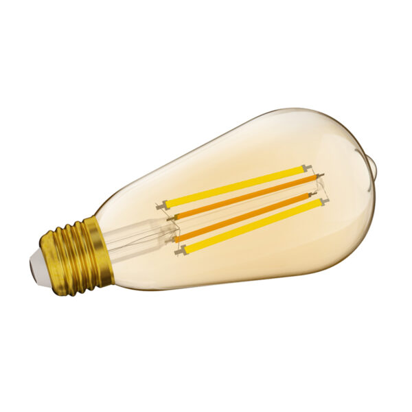 GloboStar® 80028 SONOFF B02-F-ST64-R2 - Wi-Fi Smart LED Filament Bulb E27 ST64 7W 700lm AC 220-240V CCT Change from 1800K to 5000K Dimmable - Image 2