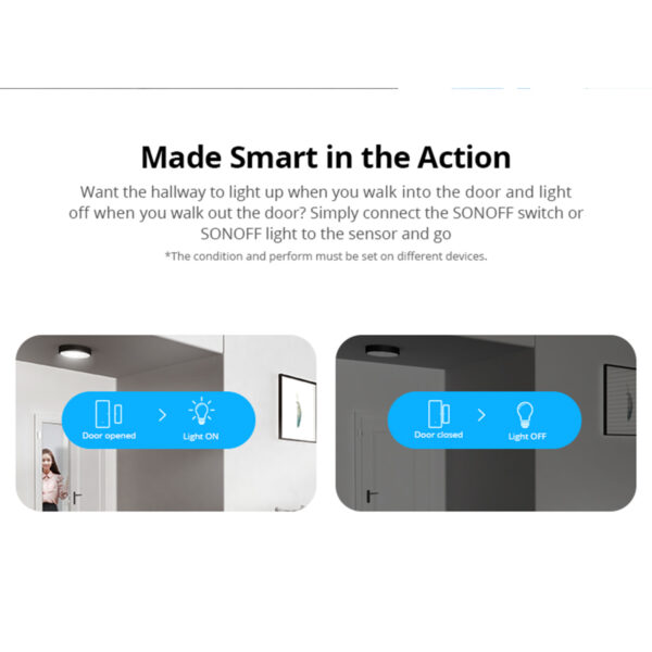 GloboStar® 80032 SONOFF DW2-R2 - Wi-Fi Wireless Door/Window Security Sensor - Image 11