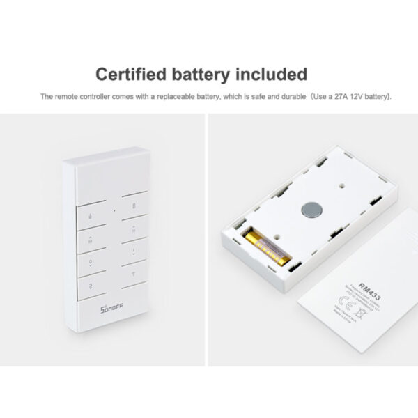 GloboStar® 80043 SONOFF RM433-BASE-R2 - Wall Base for RM433 Remote Controller - Image 16